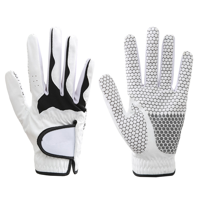 Unisex transpirable poliéster golf guante de una pieza