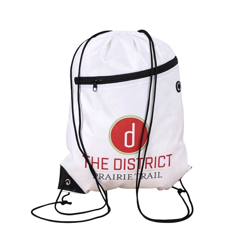 Sac à dos sport à cordons de polyester