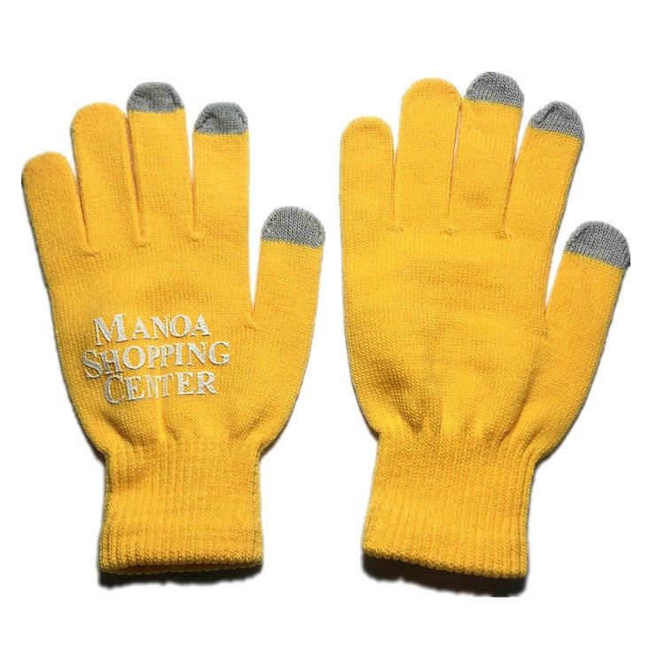 Guantes de punto de tres dedos con gancho