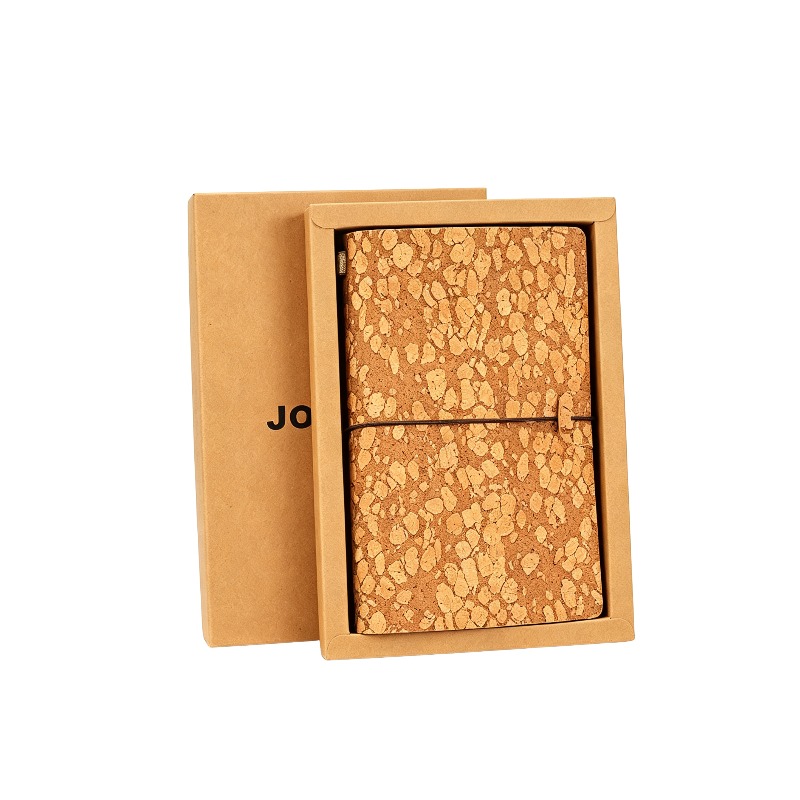 A6 libreta de tapa de corcho blando 76pcs caja de regalo