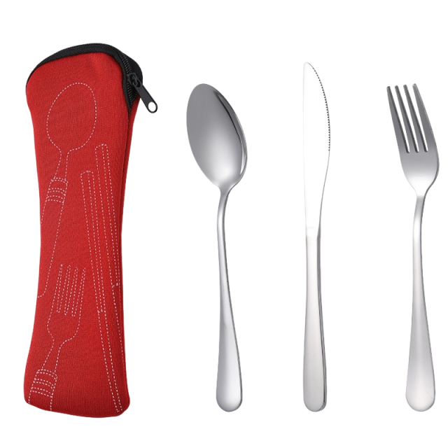3 Pack Reusable Flatware Set