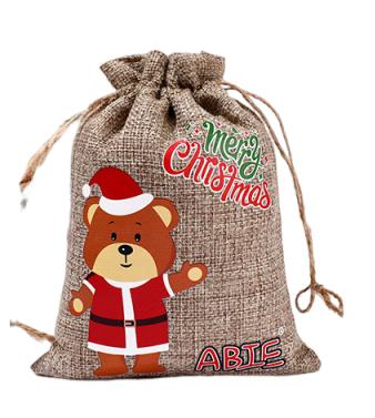 Bolsa de regalo de arpillera