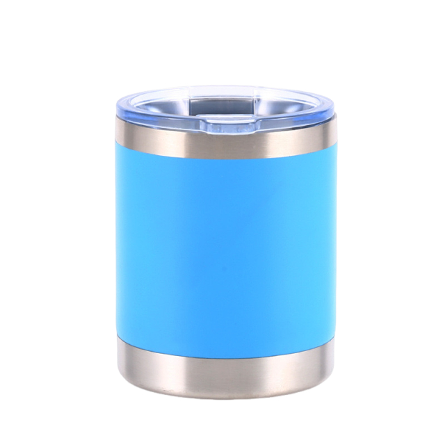 10 oz de camping taza con tapa