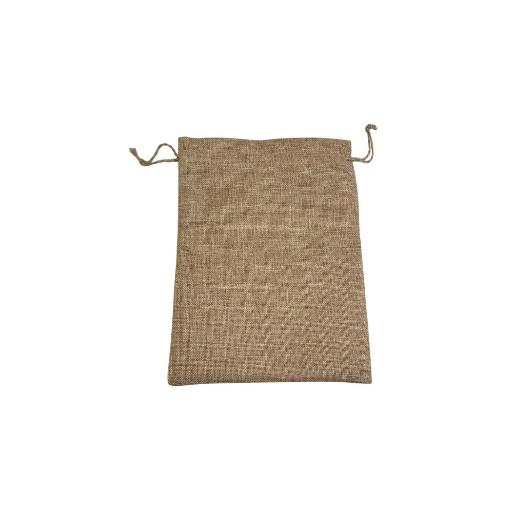 Fina bolsa de dibujo de arpillera