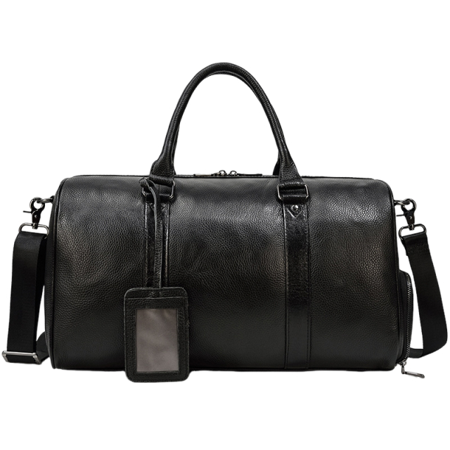18inch Genuine Leather Travel Duffel Bag