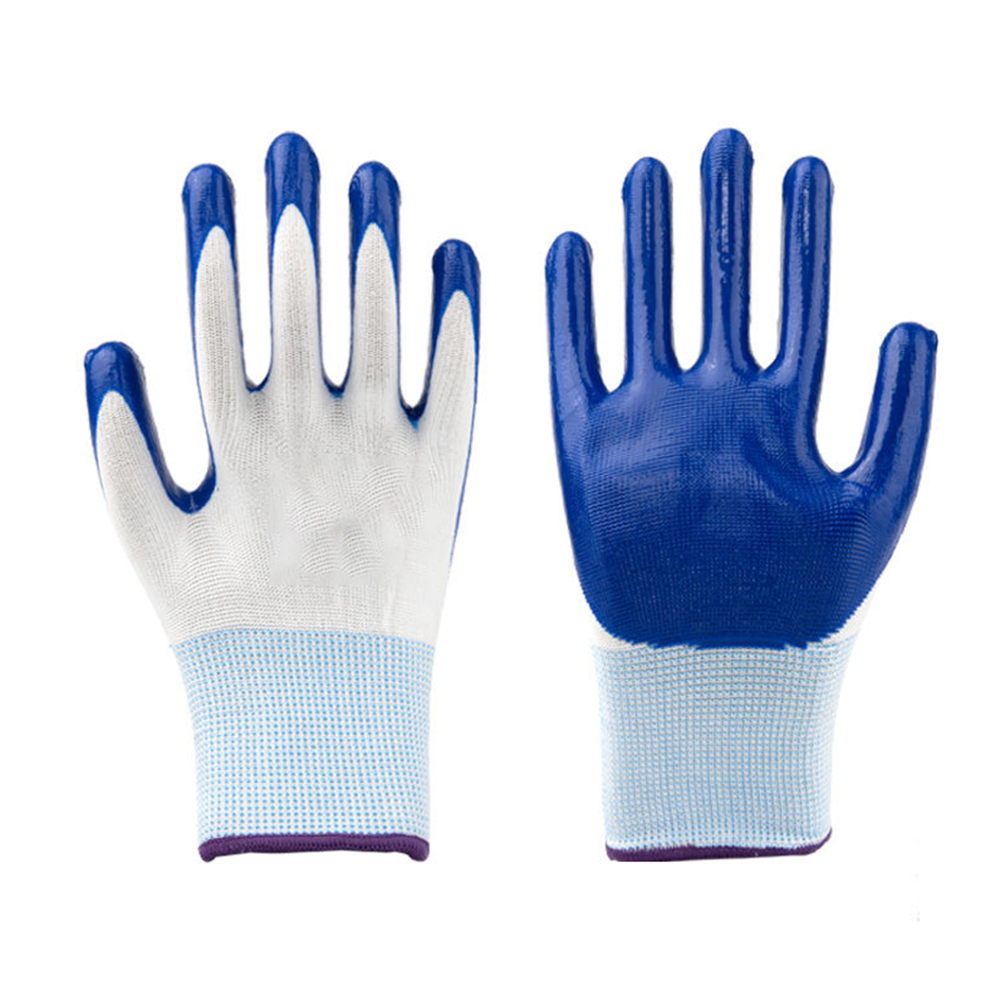 Gants de sécurité enduits de nitrile