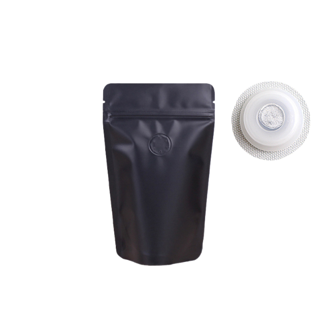 Bolsa de café de aluminio con válvula