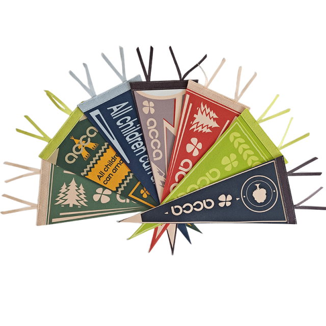 Large Felt Pennant Flag