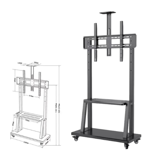 Tv móvil led stand con ruedas