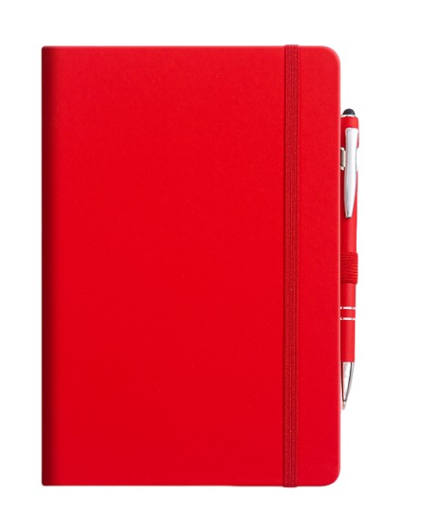 A5 libreta de diario con pluma
