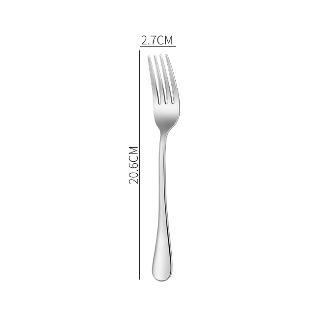 304 tenedor de acero inoxidable