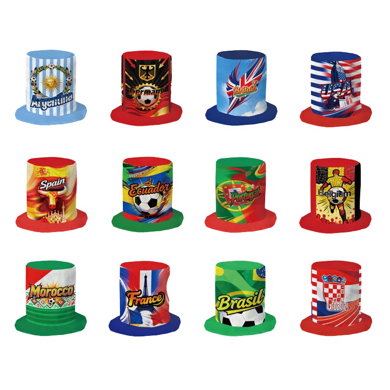 Gorra de fan de la copa del mundo