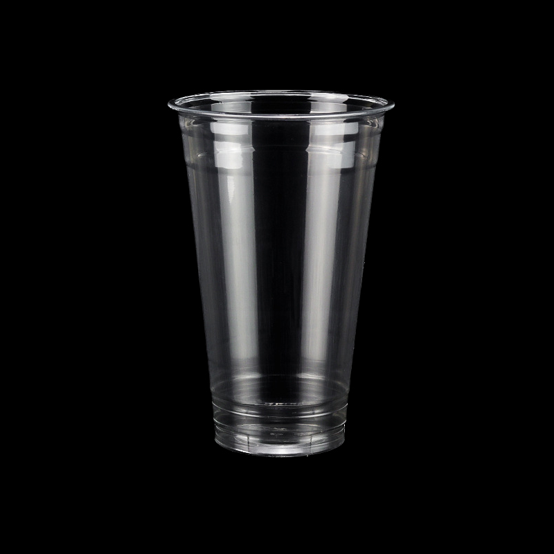Taza de plástico transparente para mascotas