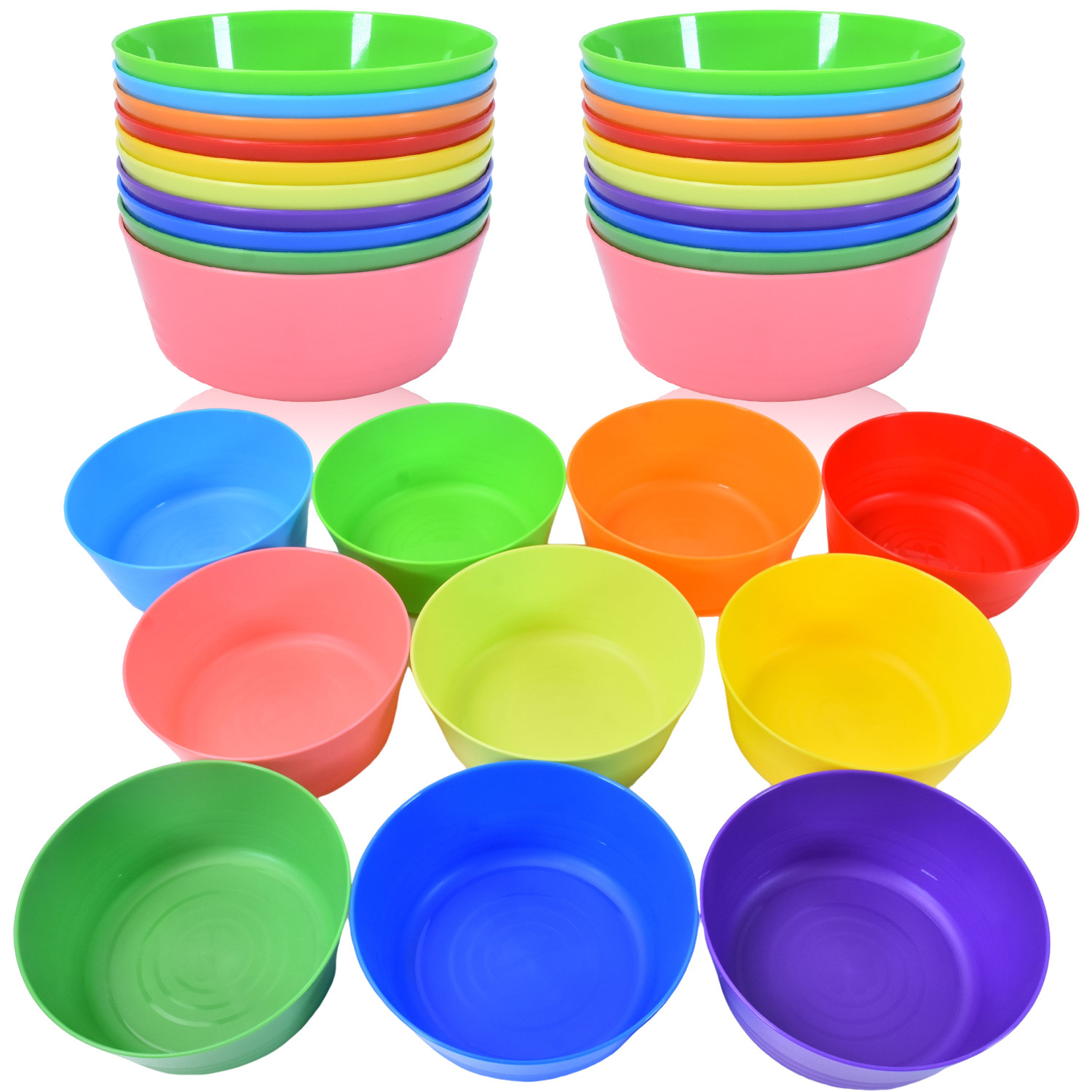 Plastic Cone Holder Snack Bowl