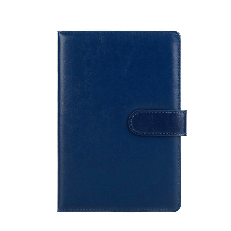 A5 PU Leather Notebook with Magnetic Buckle