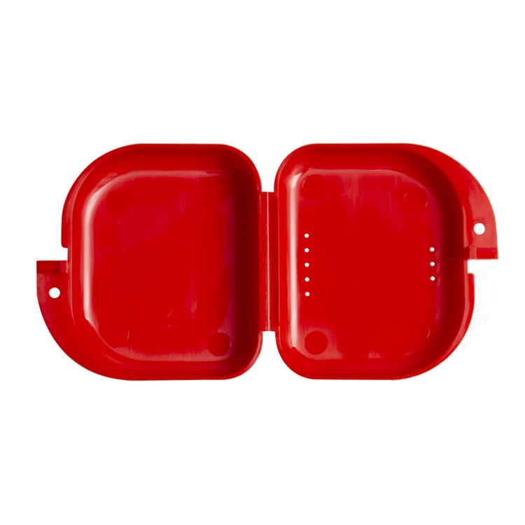 Caja de dentadura de bandeja dental