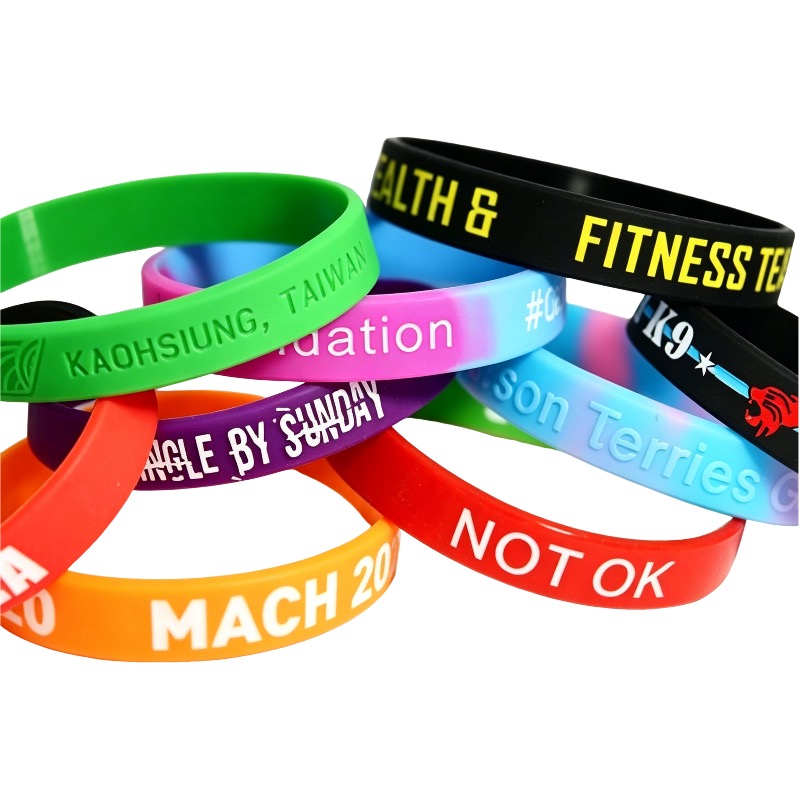 Pulsera de silicona personalizado