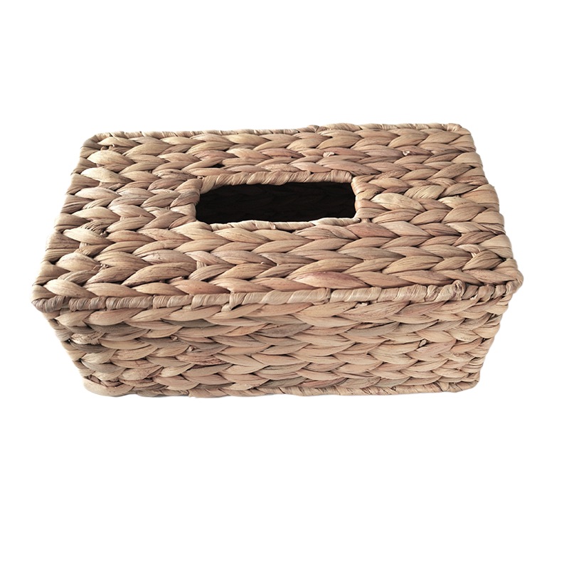 Caja de almacenamiento de tejido cuadrado