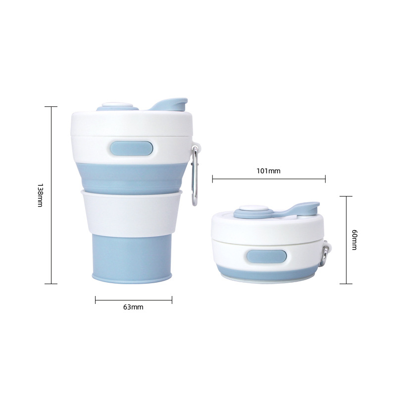 Coupe pliante en silicone