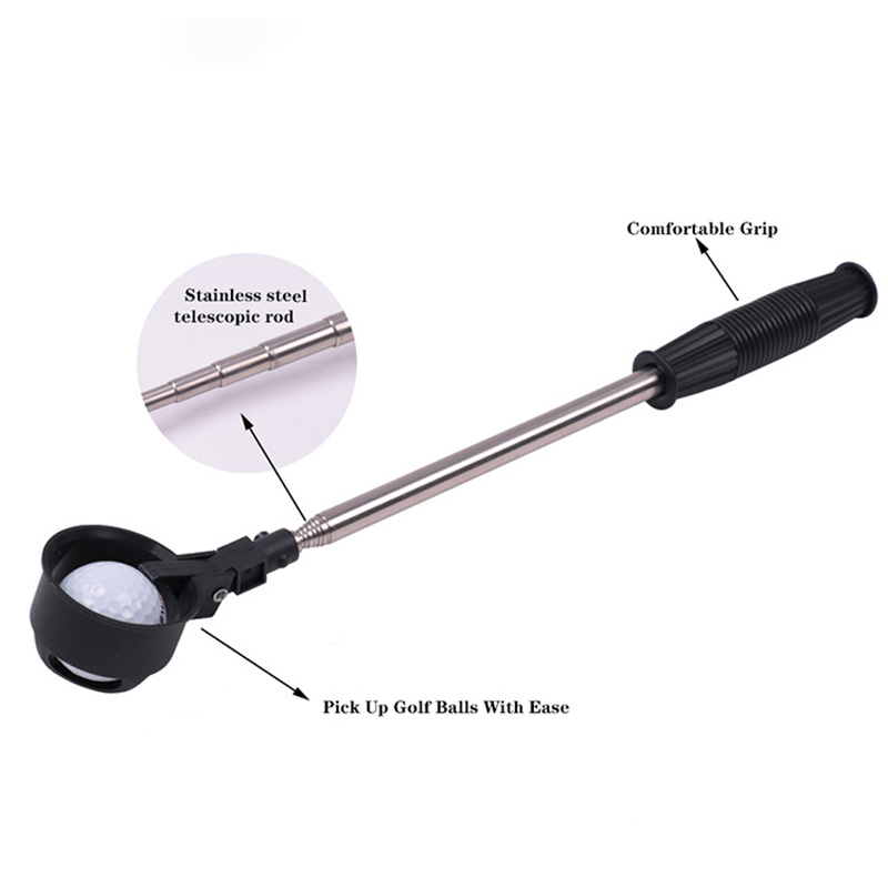 Antennapole de bola de golf inoxidable recuperador