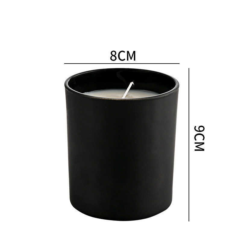 Vela frasco de vidrio perfumado