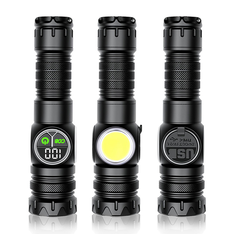 Batterie de recharge de torche led portable inclus