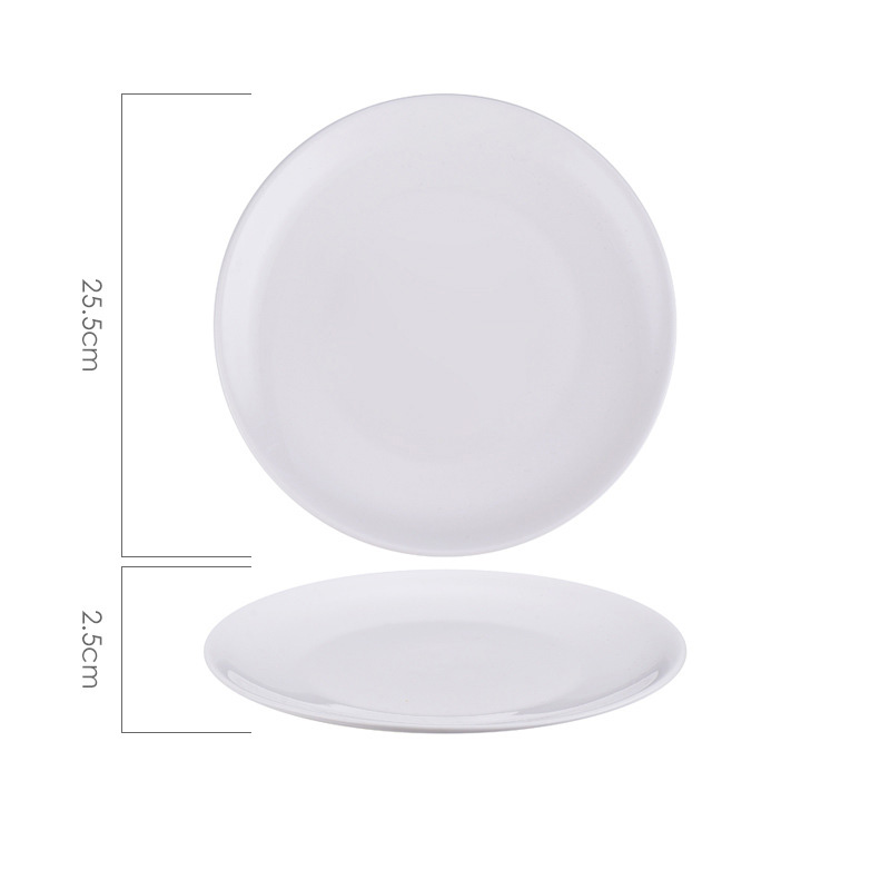 Plat en céramique de 10 pouces