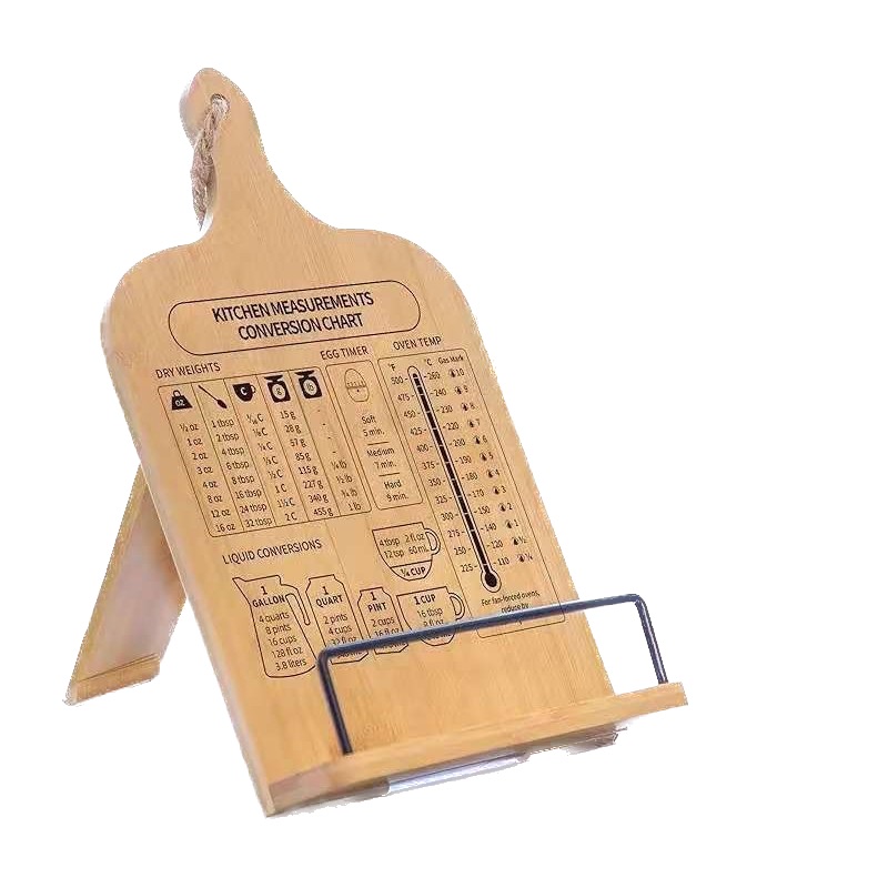 Wooden Recipe Holder