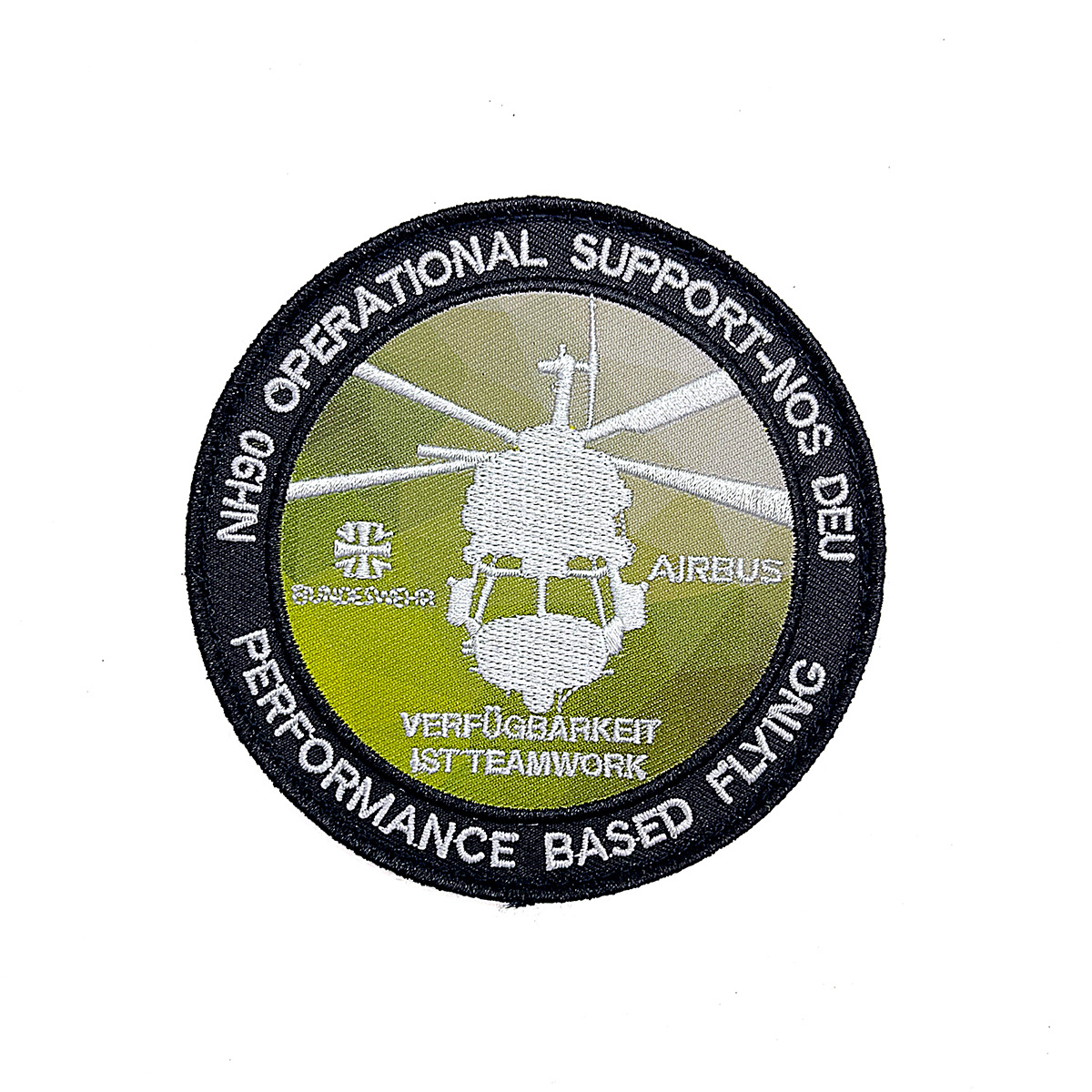 Custom Embroidered Patch With Adhesive Back 2.5cm