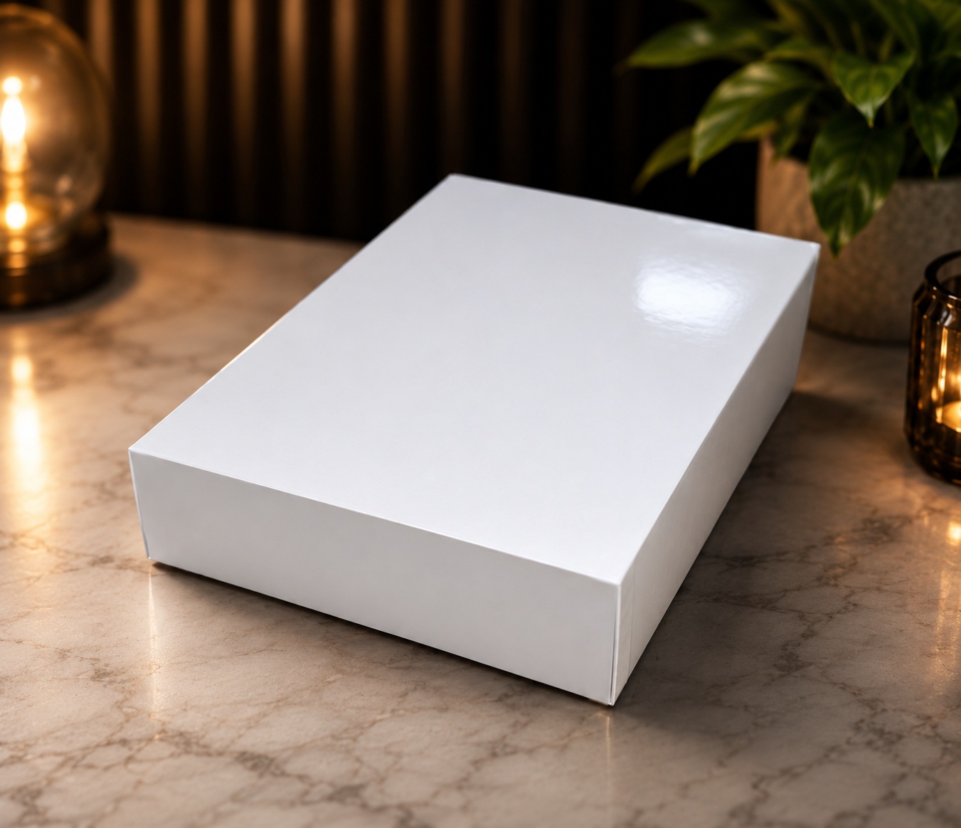 La caja con la tapa