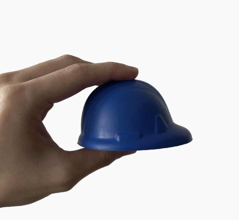 Chapeau de construction balle de stress