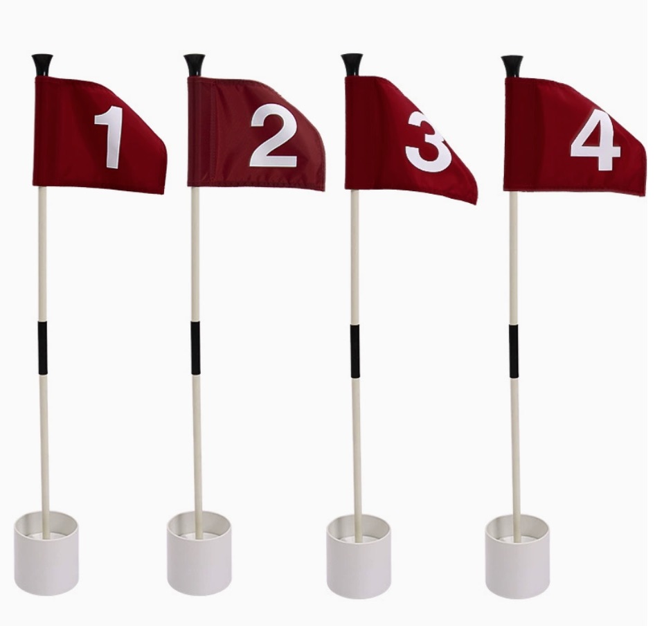Banderas de agujero de golf