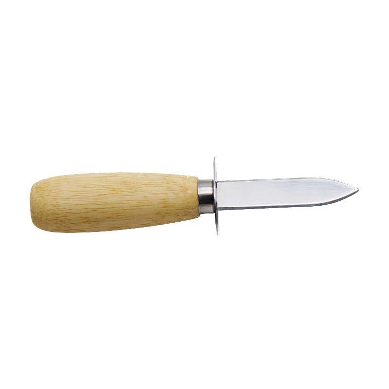 Madera maneje cuchillo de ostra