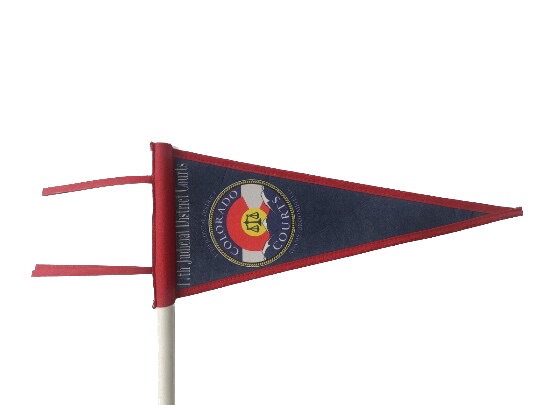 Bandera de 30 pulgadas banner con un asta de bandera
