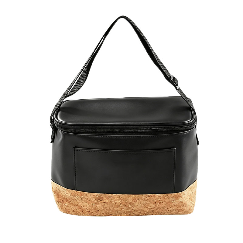Pu patchwork bolsa de almuerzo aislado