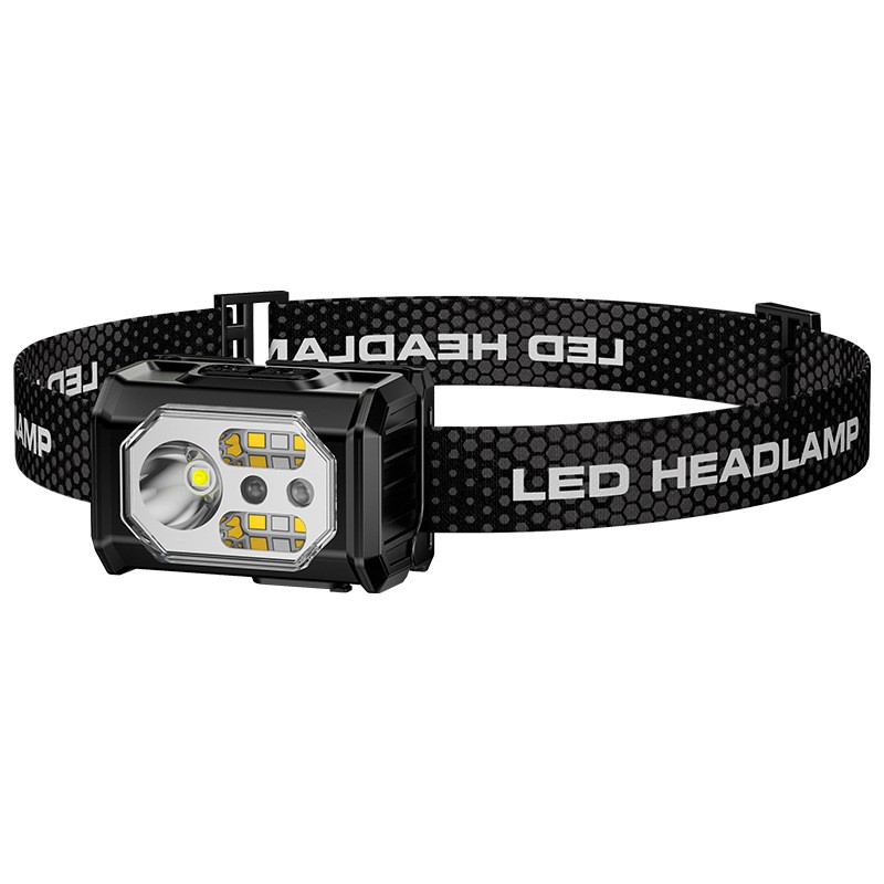 Battery Powered Head-mounted Outdoor Lamp