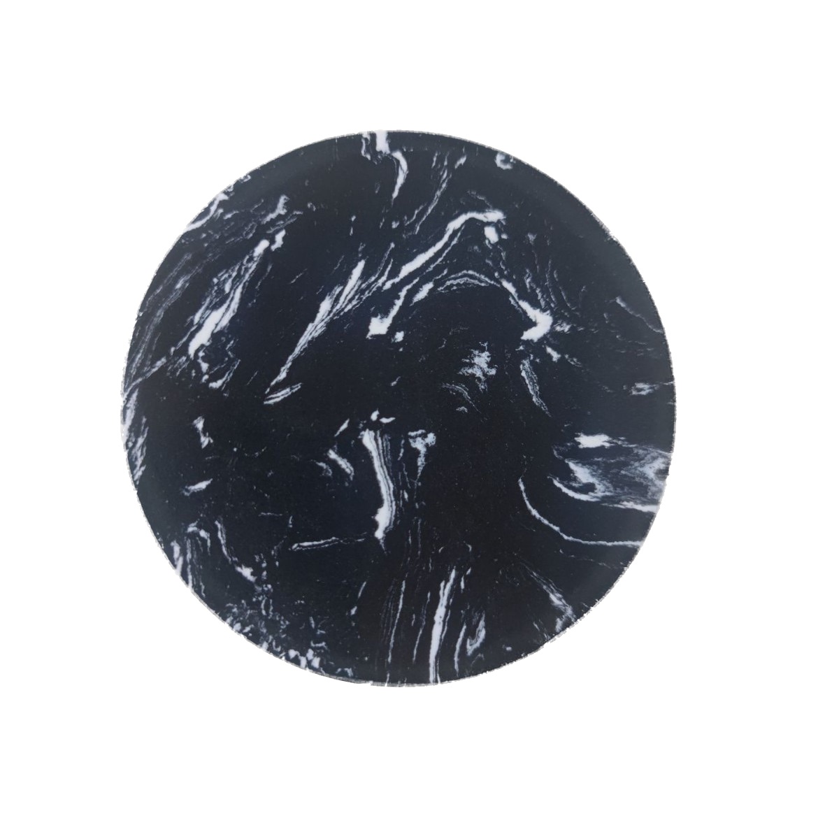 Sous-verre en marbre rond