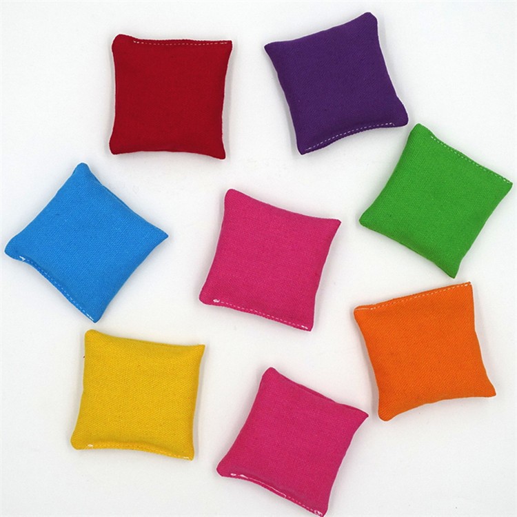 Sac de sable en toile plate rempli de quartz