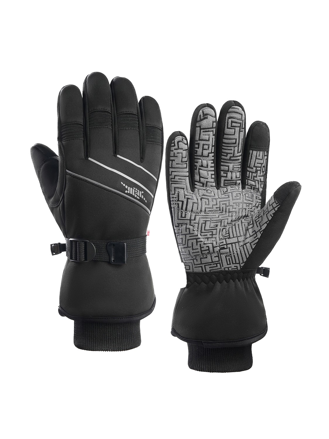 Gants de ski à poignet prolongé