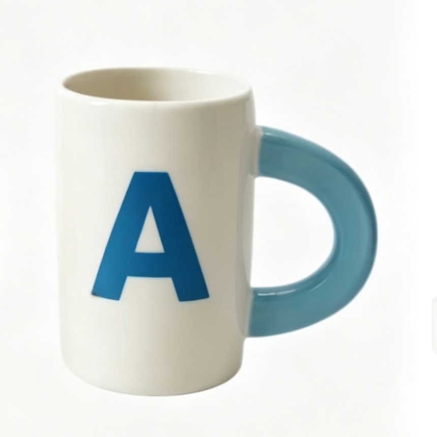 Juego de mug de cerámica 4 piezas