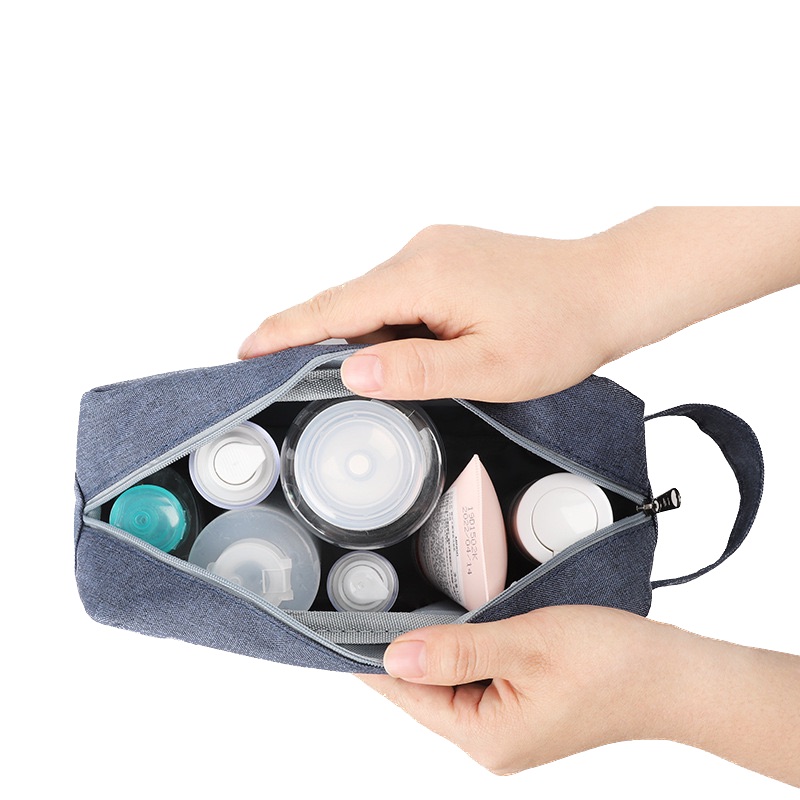 Portable poliéster viaje bolsa de baño