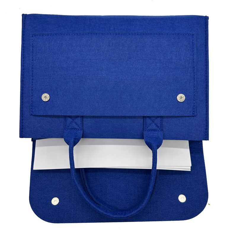 Sac à main doux feutre durable