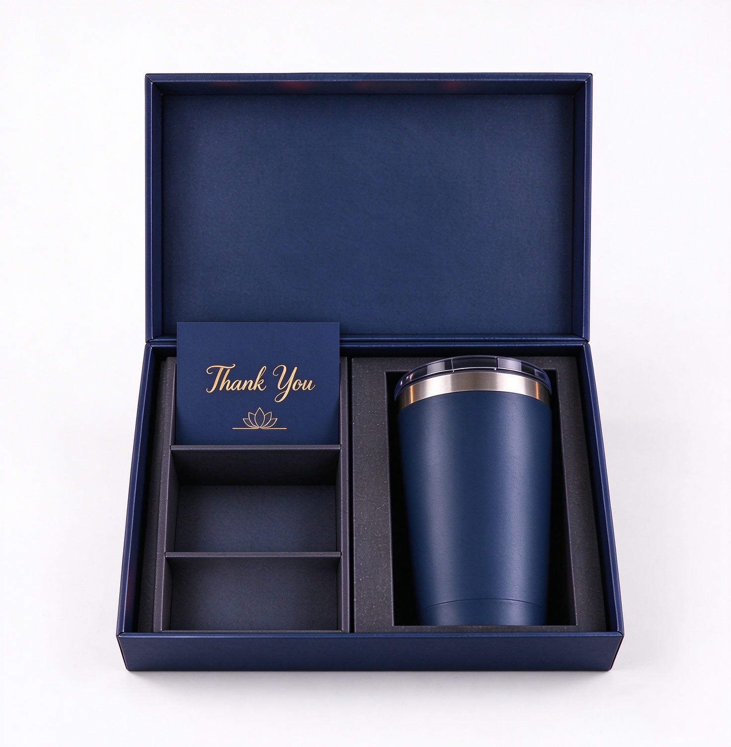 Gift Box Set with 20oz Engraved Tumbler & Thank You Card