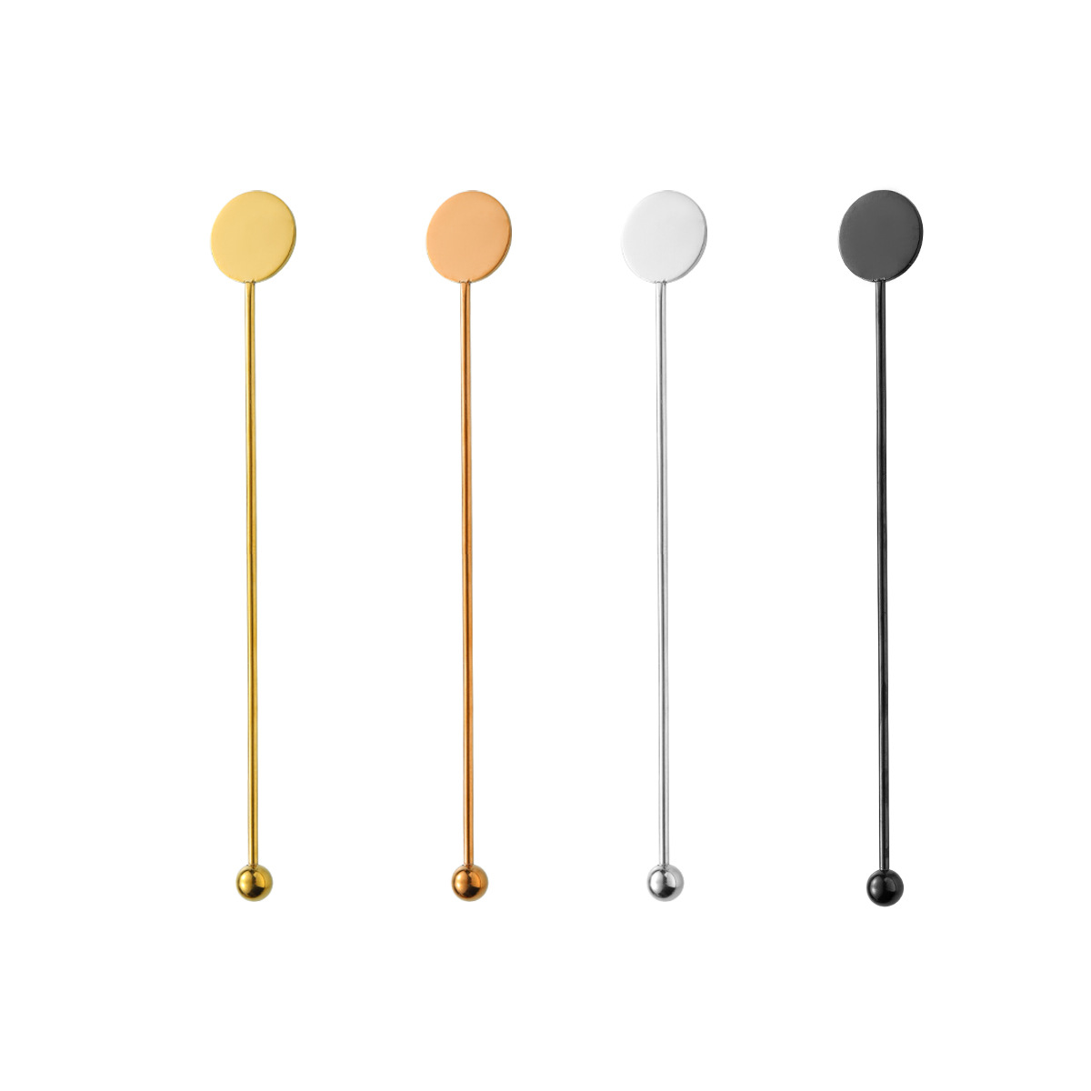 Stainless Steel Cocktail Stirrers Swizzle