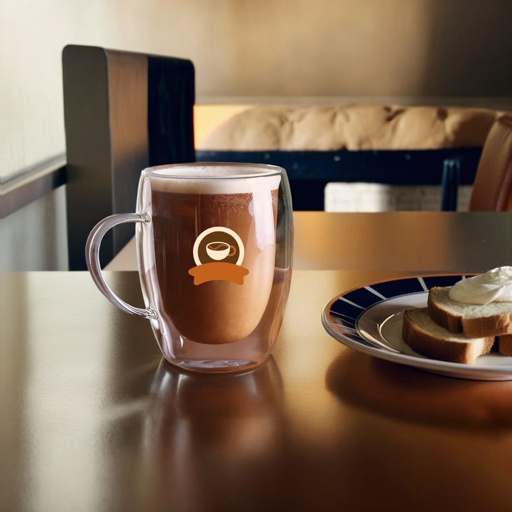 Cristal de cervecería mug 12 oz.