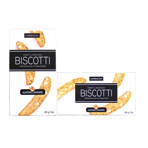 Cherrington crujiente & delicioso biscotti con almendras