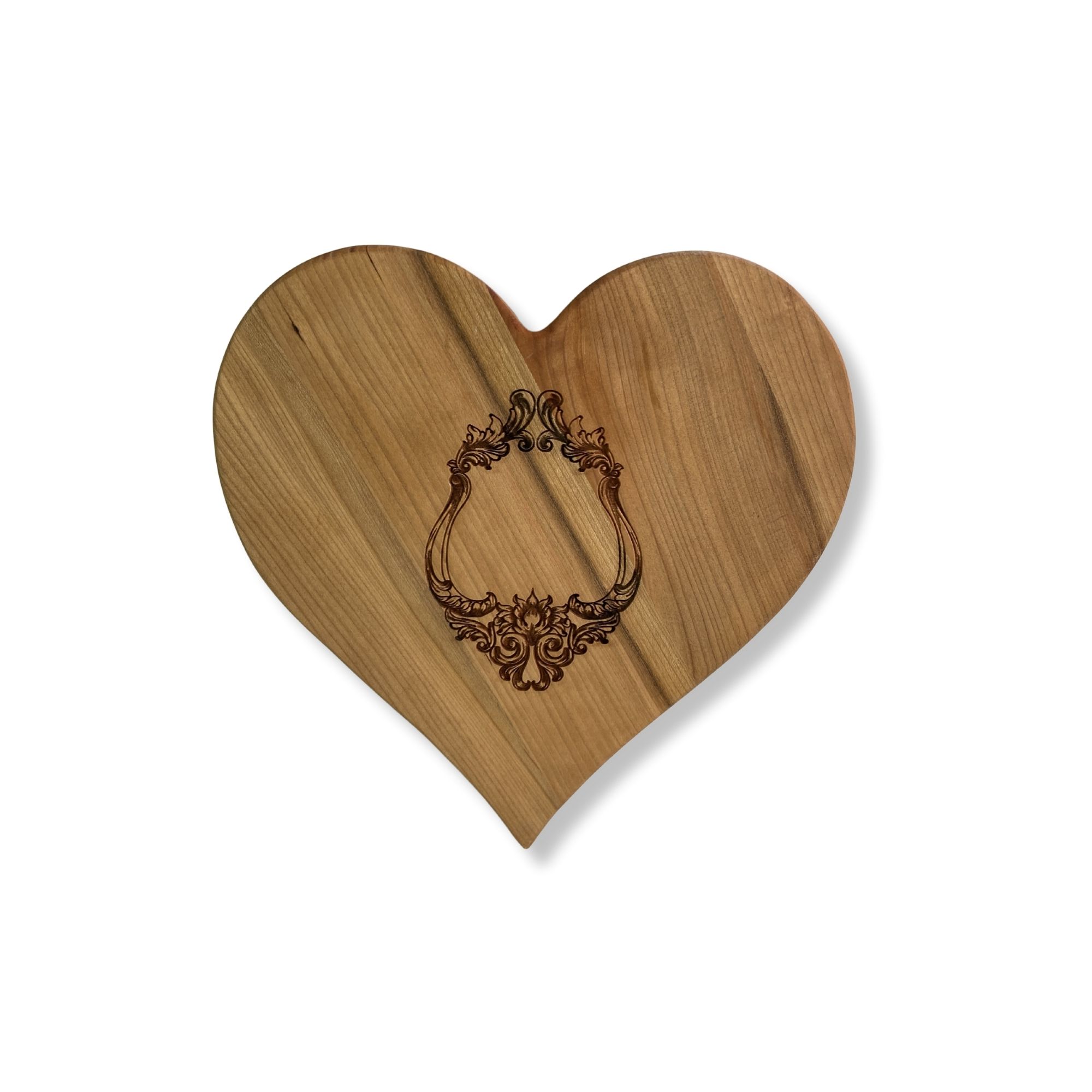 Tabla con forma de corazón canadiano 10x10