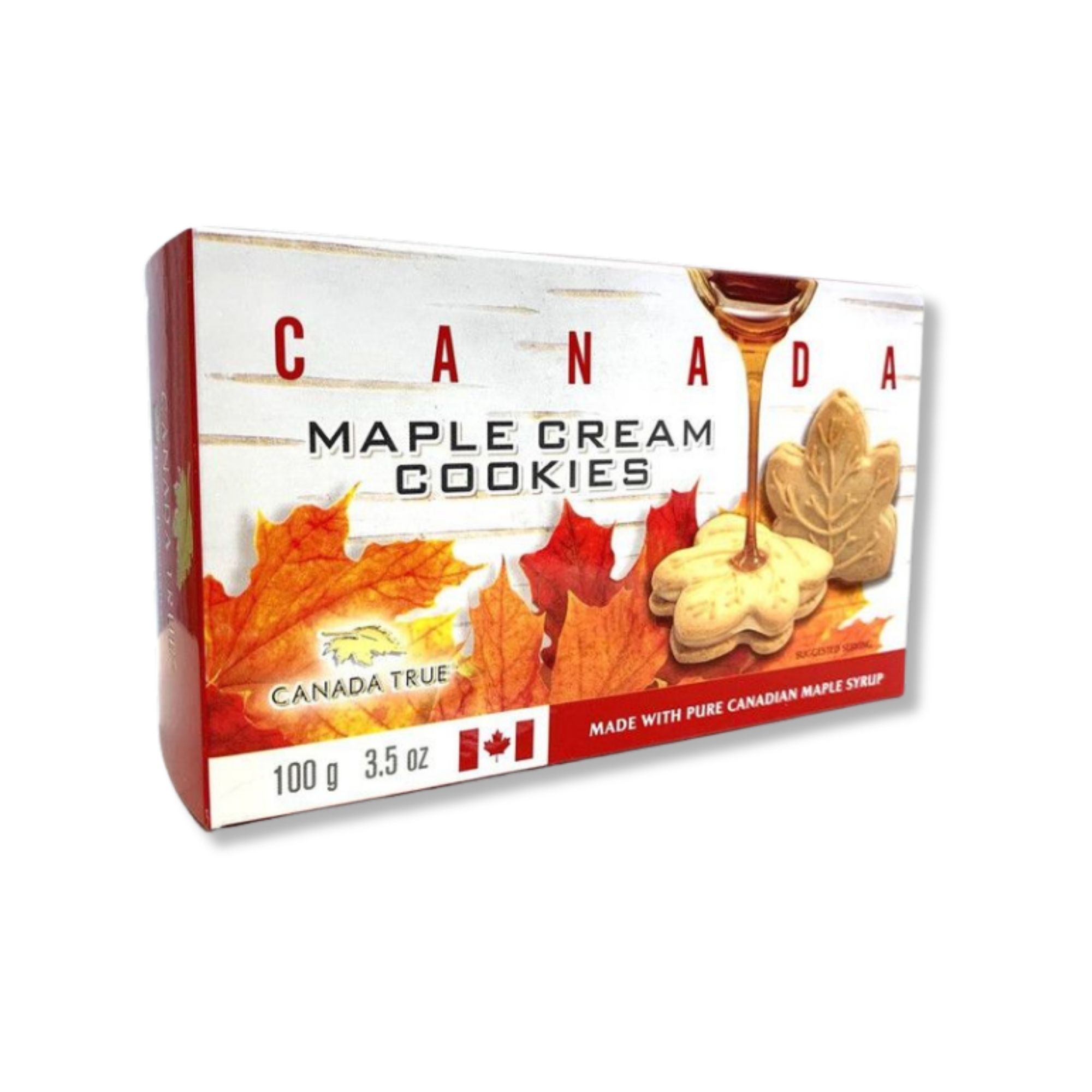 Canada verdadera crema de arce galletas 100g