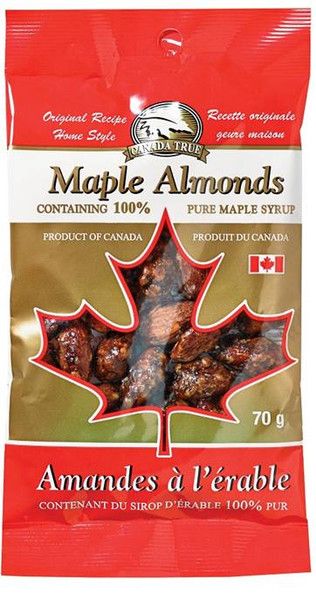 Canada verdadera arce almendras