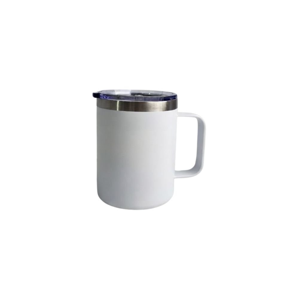 Doble pared de acero inoxidable mug con mango